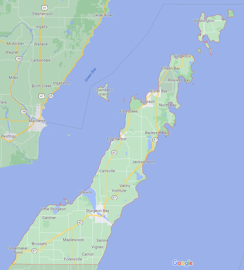 Cottage Door County WI