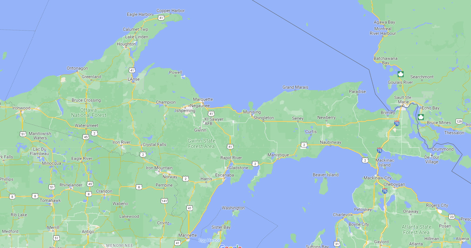 Cottage Upper Peninsula MI